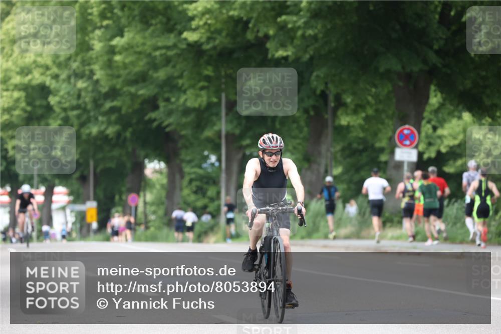 15.06.2025 - 7 Türme Triathlon Yannick Fuchs http://msf.ph/oto/8053894 15.06.2025 13:47:26 Radfahren  meine-sportfotos.de