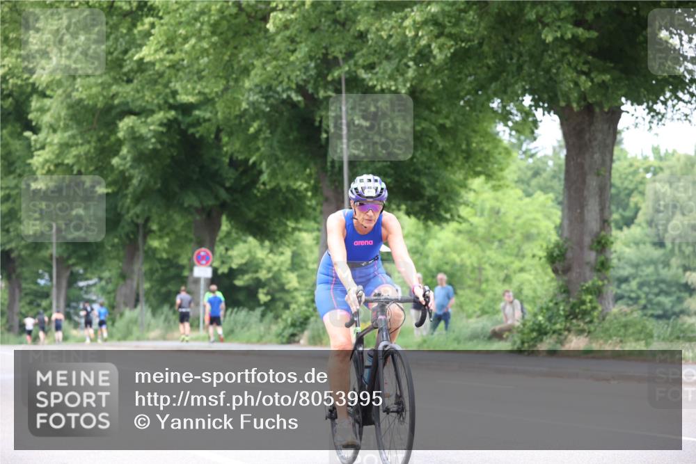 15.06.2025 - 7 Türme Triathlon Yannick Fuchs http://msf.ph/oto/8053995 15.06.2025 13:48:17 Radfahren  meine-sportfotos.de