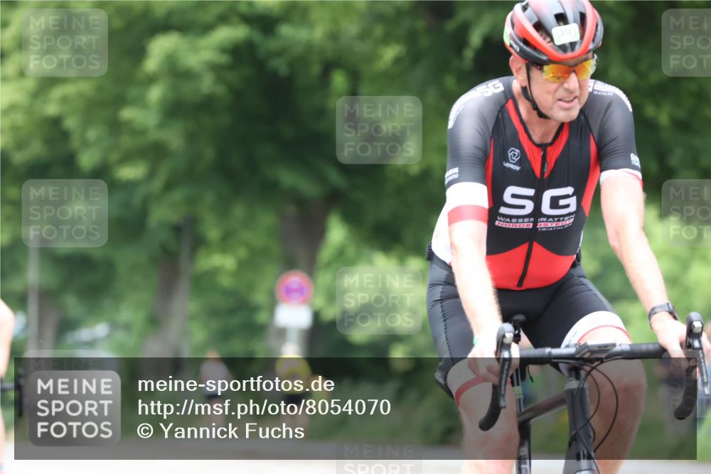 15.06.2025 - 7 Türme Triathlon Yannick Fuchs http://msf.ph/oto/8054070 15.06.2025 13:48:55 Radfahren 02 meine-sportfotos.de