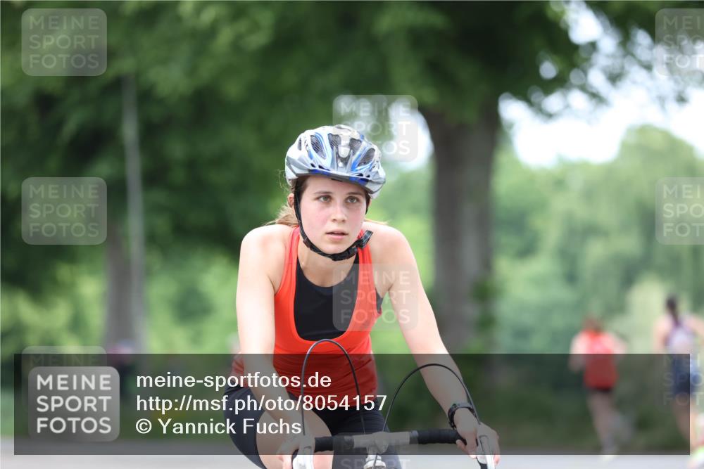 15.06.2025 - 7 Türme Triathlon Yannick Fuchs http://msf.ph/oto/8054157 15.06.2025 13:49:43 Radfahren  meine-sportfotos.de