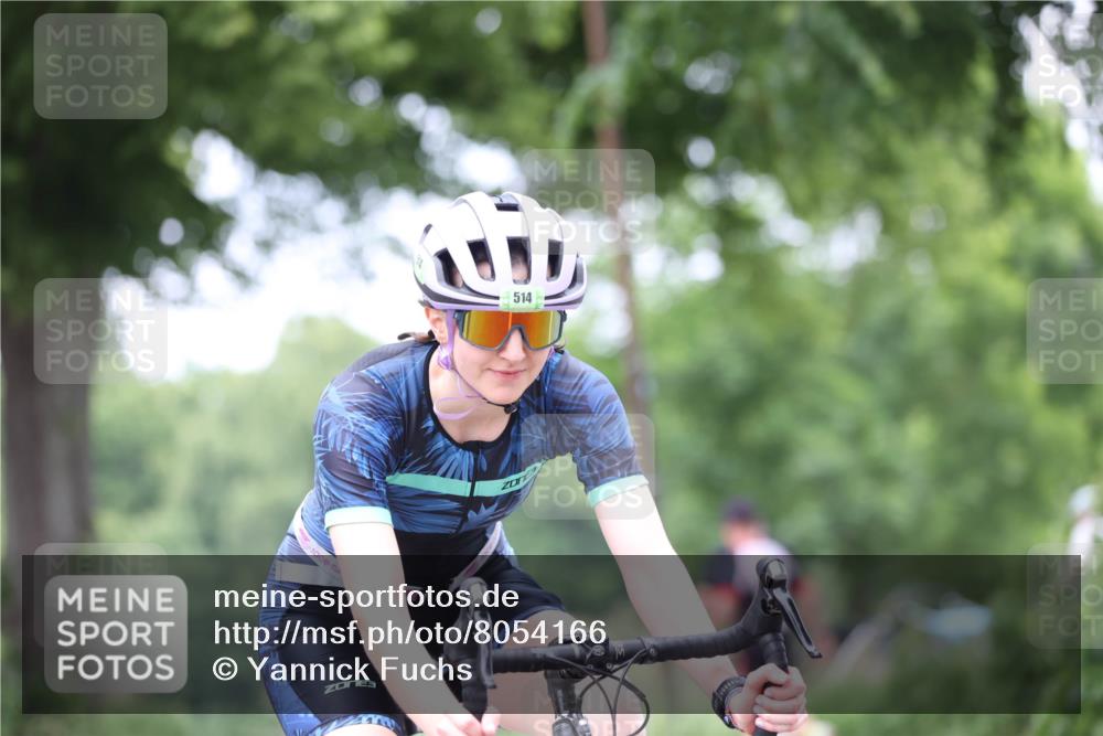 15.06.2025 - 7 Türme Triathlon Yannick Fuchs http://msf.ph/oto/8054166 15.06.2025 13:49:46 Radfahren 514 meine-sportfotos.de