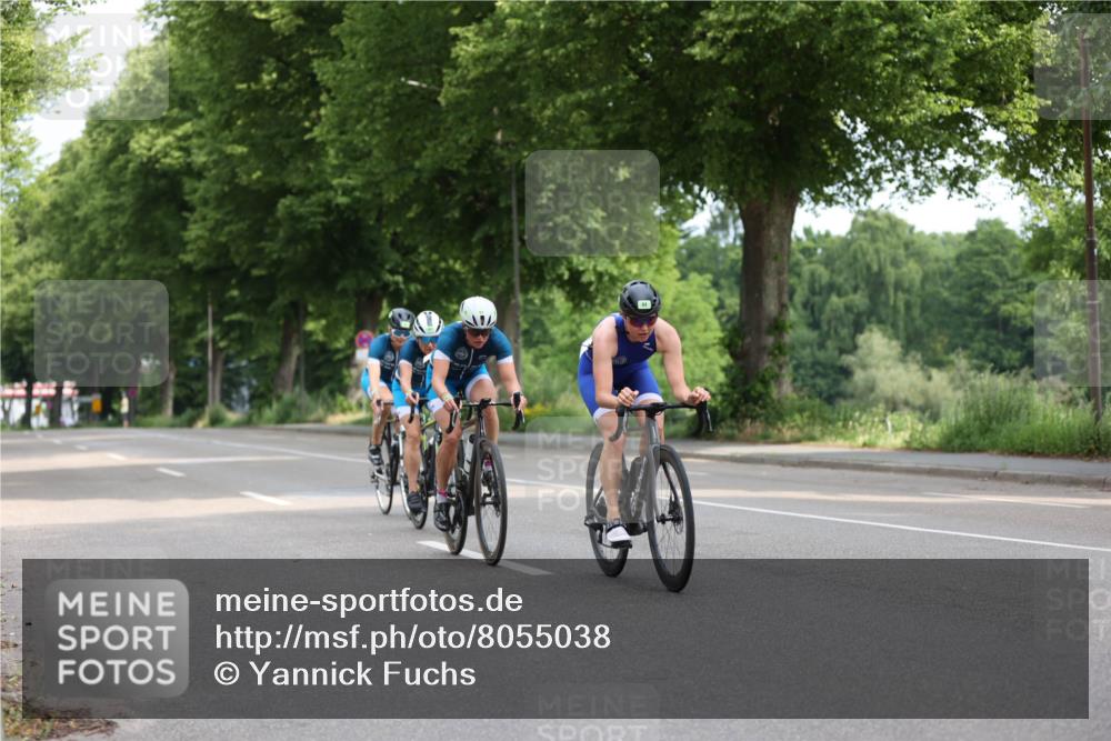15.06.2025 - 7 Türme Triathlon Yannick Fuchs http://msf.ph/oto/8055038 15.06.2025 09:47:52 Radfahren  meine-sportfotos.de