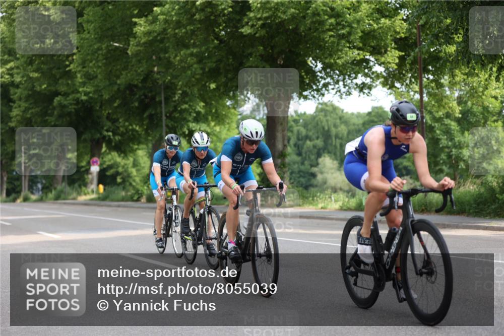 15.06.2025 - 7 Türme Triathlon Yannick Fuchs http://msf.ph/oto/8055039 15.06.2025 09:47:52 Radfahren  meine-sportfotos.de