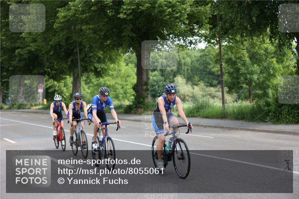 15.06.2025 - 7 Türme Triathlon Yannick Fuchs http://msf.ph/oto/8055061 15.06.2025 09:48:40 Radfahren  meine-sportfotos.de