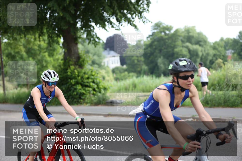 15.06.2025 - 7 Türme Triathlon Yannick Fuchs http://msf.ph/oto/8055066 15.06.2025 09:48:41 Radfahren  meine-sportfotos.de