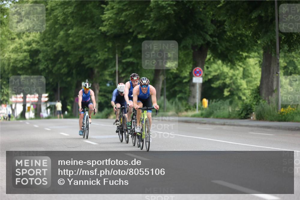 15.06.2025 - 7 Türme Triathlon Yannick Fuchs http://msf.ph/oto/8055106 15.06.2025 09:51:11 Radfahren  meine-sportfotos.de