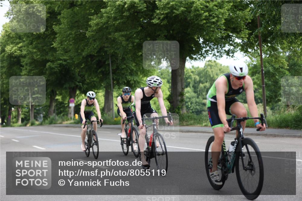 15.06.2025 - 7 Türme Triathlon Yannick Fuchs http://msf.ph/oto/8055119 15.06.2025 09:51:25 Radfahren  meine-sportfotos.de