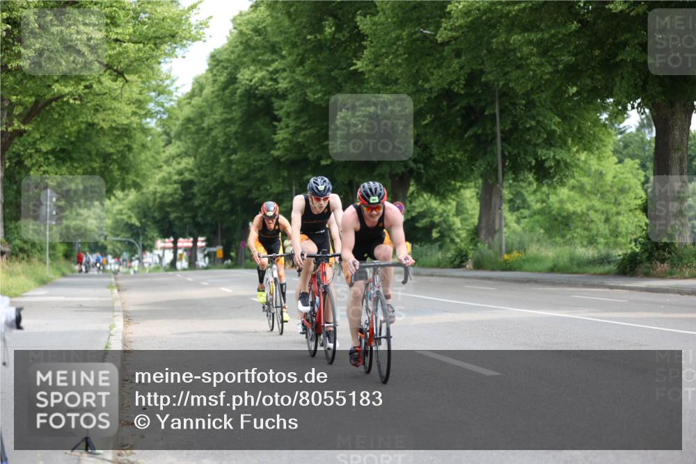 15.06.2025 - 7 Türme Triathlon Yannick Fuchs http://msf.ph/oto/8055183 15.06.2025 09:53:42 Radfahren  meine-sportfotos.de