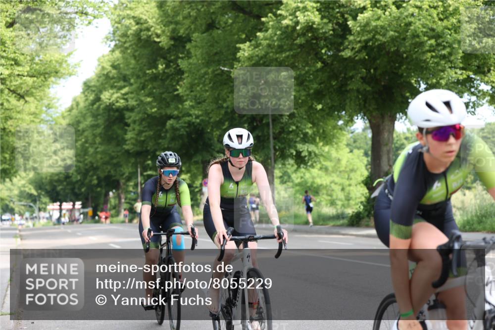 15.06.2025 - 7 Türme Triathlon Yannick Fuchs http://msf.ph/oto/8055229 15.06.2025 09:55:35 Radfahren  meine-sportfotos.de