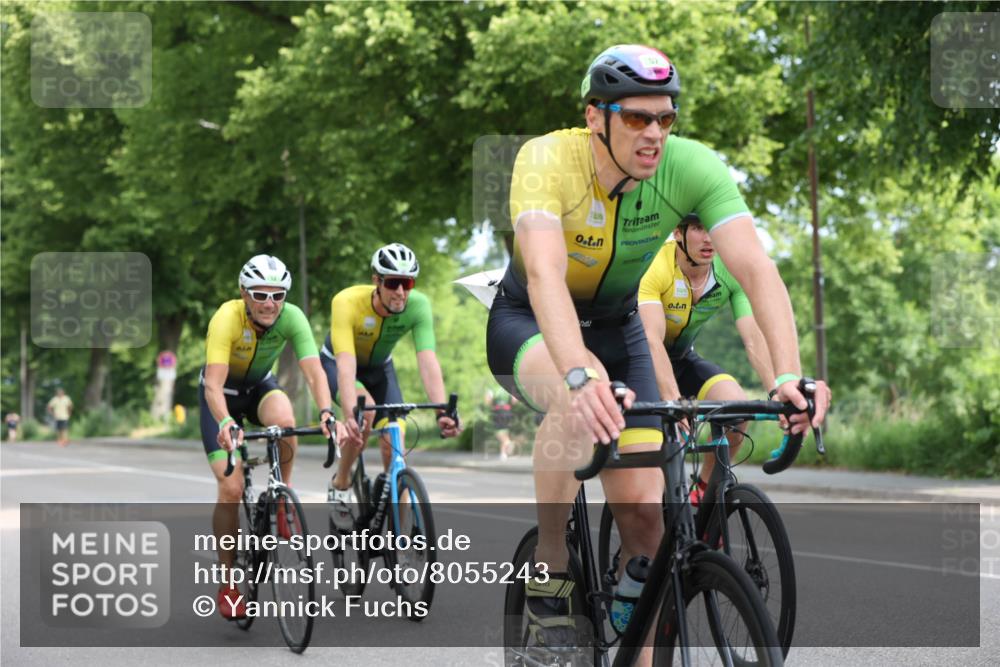 15.06.2025 - 7 Türme Triathlon Yannick Fuchs http://msf.ph/oto/8055243 15.06.2025 09:55:57 Radfahren  meine-sportfotos.de