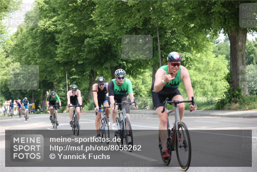 15.06.2025 - 7 Türme Triathlon Yannick Fuchs http://msf.ph/oto/8055262 15.06.2025 09:56:06 Radfahren  meine-sportfotos.de