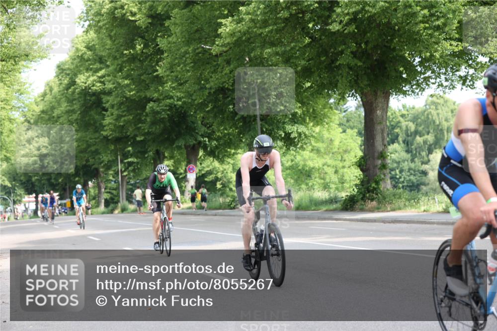 15.06.2025 - 7 Türme Triathlon Yannick Fuchs http://msf.ph/oto/8055267 15.06.2025 09:56:07 Radfahren  meine-sportfotos.de