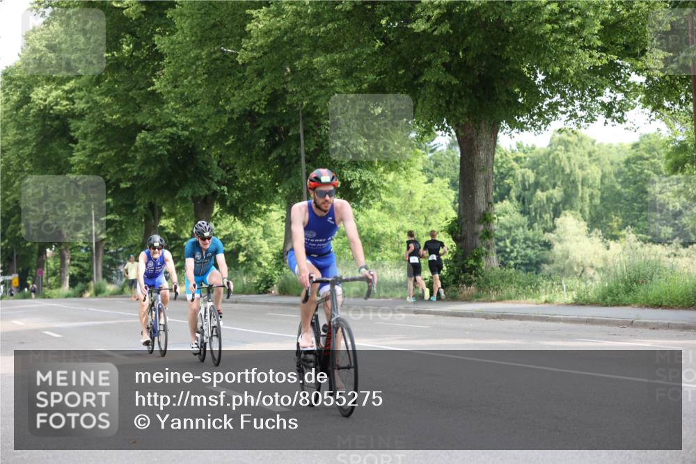 15.06.2025 - 7 Türme Triathlon Yannick Fuchs http://msf.ph/oto/8055275 15.06.2025 09:56:11 Radfahren  meine-sportfotos.de