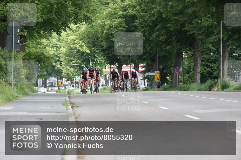 15.06.2025 - 7 Türme Triathlon Yannick Fuchs http://msf.ph/oto/8055320 15.06.2025 10:01:00 Radfahren  meine-sportfotos.de