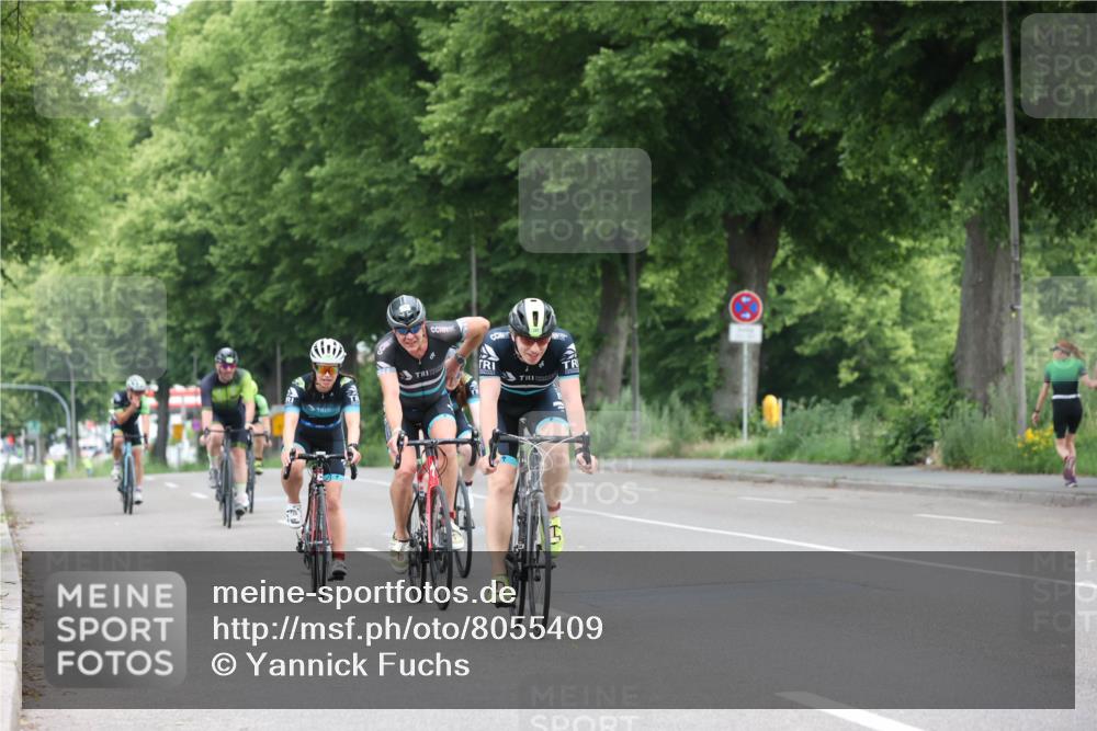 15.06.2025 - 7 Türme Triathlon Yannick Fuchs http://msf.ph/oto/8055409 15.06.2025 10:05:52 Radfahren  meine-sportfotos.de