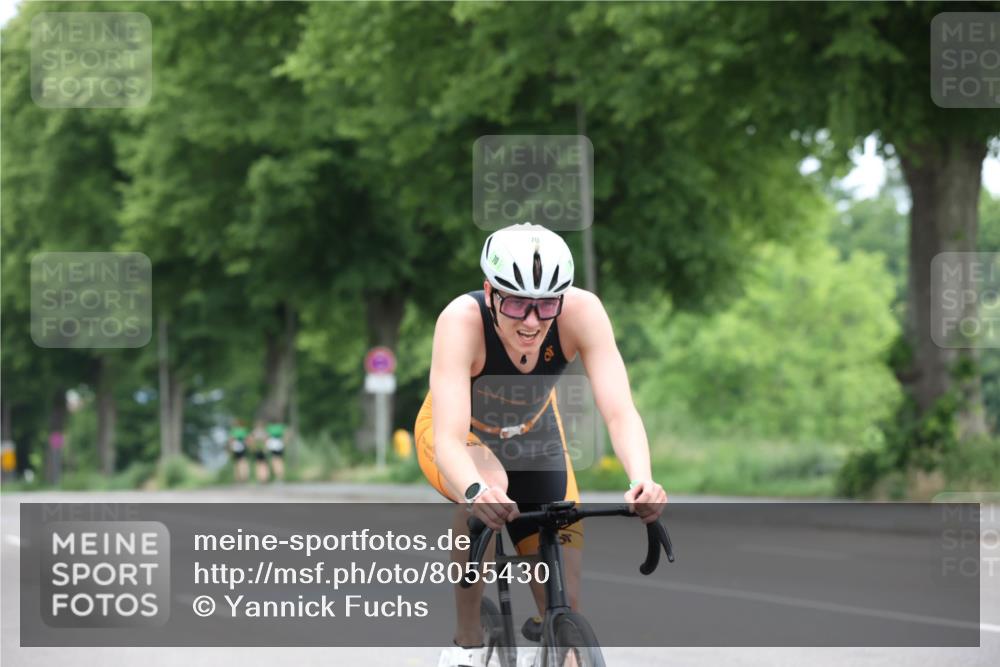 15.06.2025 - 7 Türme Triathlon Yannick Fuchs http://msf.ph/oto/8055430 15.06.2025 10:06:09 Radfahren  meine-sportfotos.de
