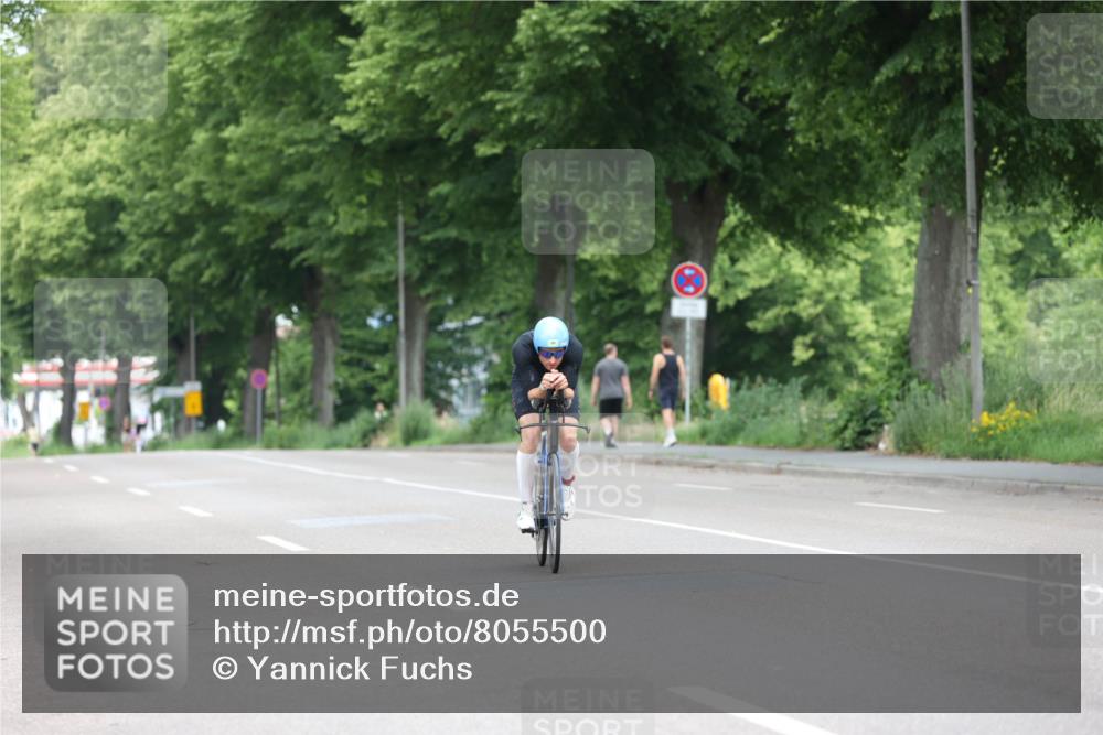 15.06.2025 - 7 Türme Triathlon Yannick Fuchs http://msf.ph/oto/8055500 15.06.2025 11:02:52 Radfahren  meine-sportfotos.de