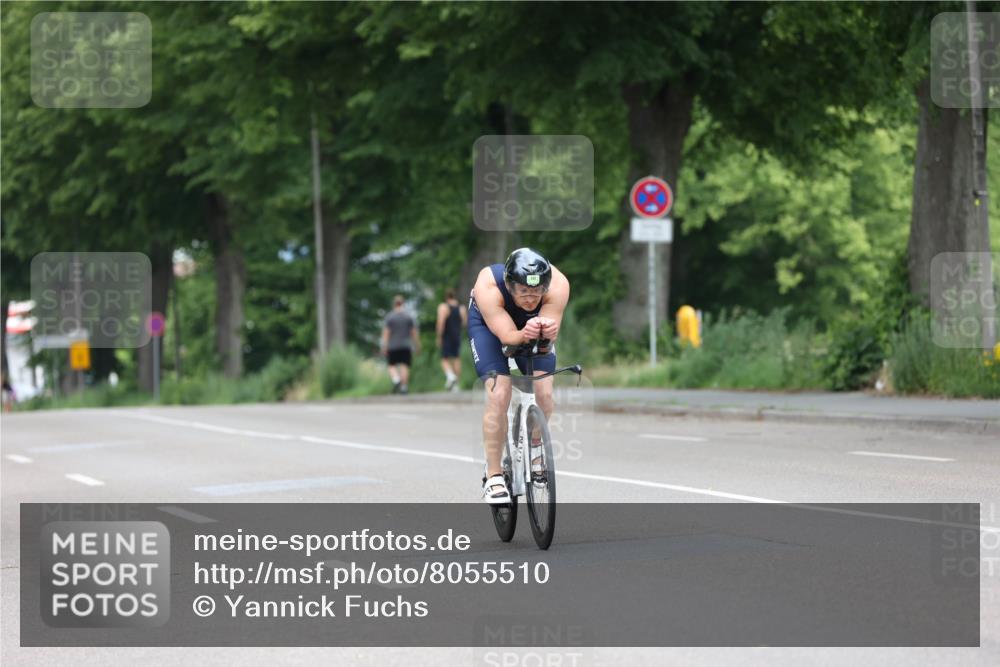 15.06.2025 - 7 Türme Triathlon Yannick Fuchs http://msf.ph/oto/8055510 15.06.2025 11:03:12 Radfahren  meine-sportfotos.de