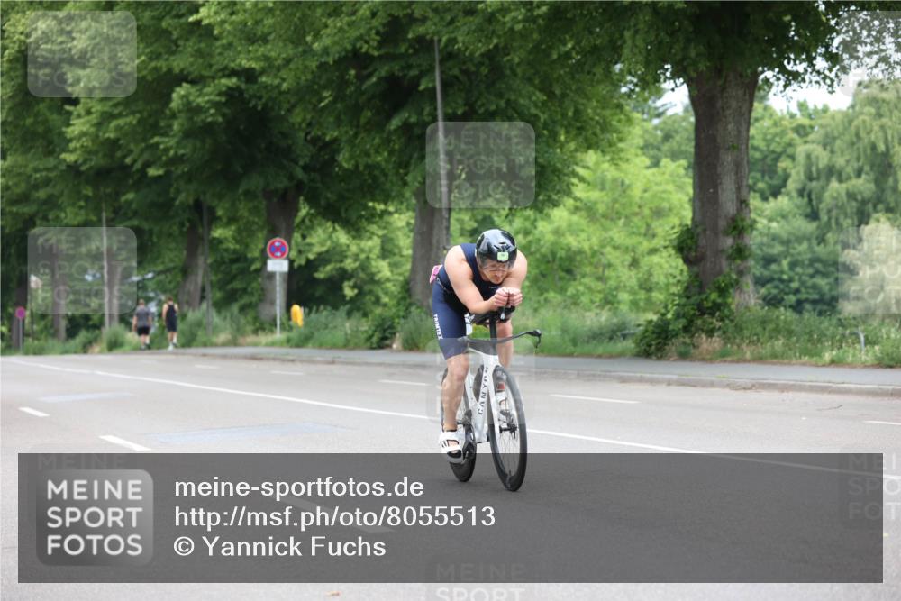 15.06.2025 - 7 Türme Triathlon Yannick Fuchs http://msf.ph/oto/8055513 15.06.2025 11:03:13 Radfahren  meine-sportfotos.de