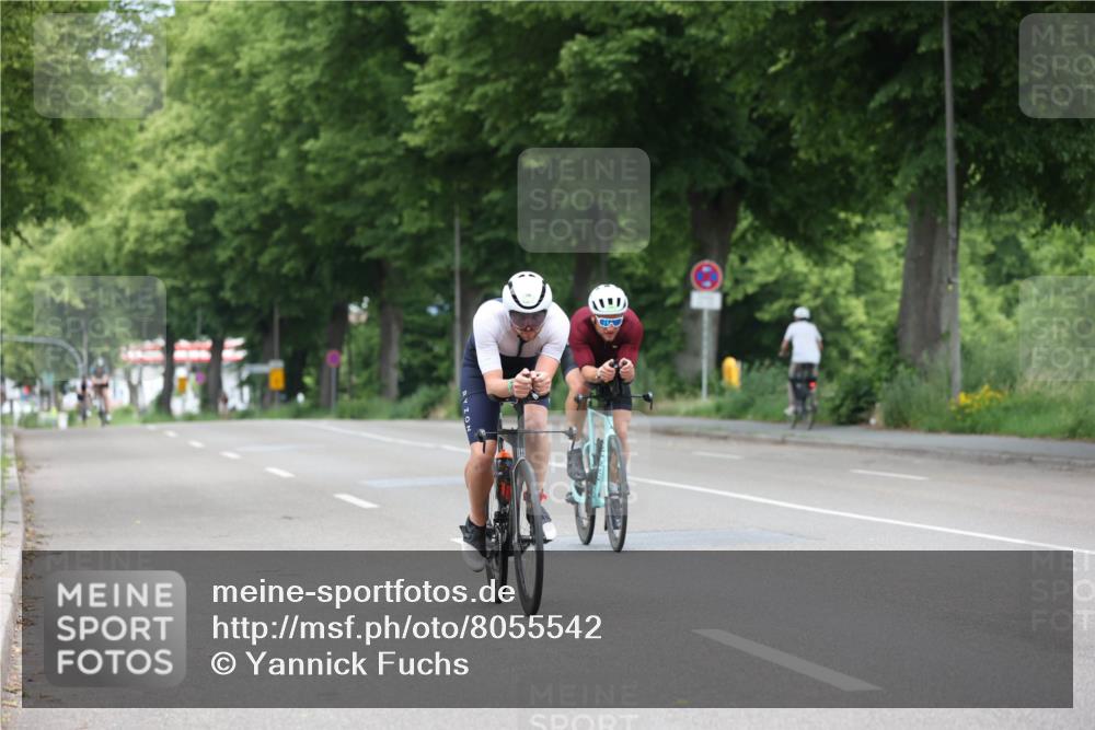 15.06.2025 - 7 Türme Triathlon Yannick Fuchs http://msf.ph/oto/8055542 15.06.2025 11:05:54 Radfahren  meine-sportfotos.de