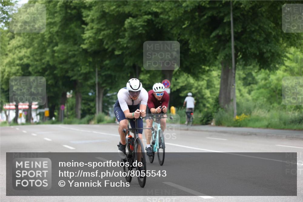 15.06.2025 - 7 Türme Triathlon Yannick Fuchs http://msf.ph/oto/8055543 15.06.2025 11:05:54 Radfahren  meine-sportfotos.de