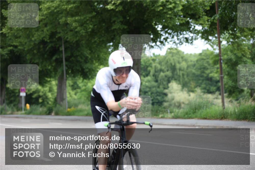 15.06.2025 - 7 Türme Triathlon Yannick Fuchs http://msf.ph/oto/8055630 15.06.2025 11:09:17 Radfahren  meine-sportfotos.de