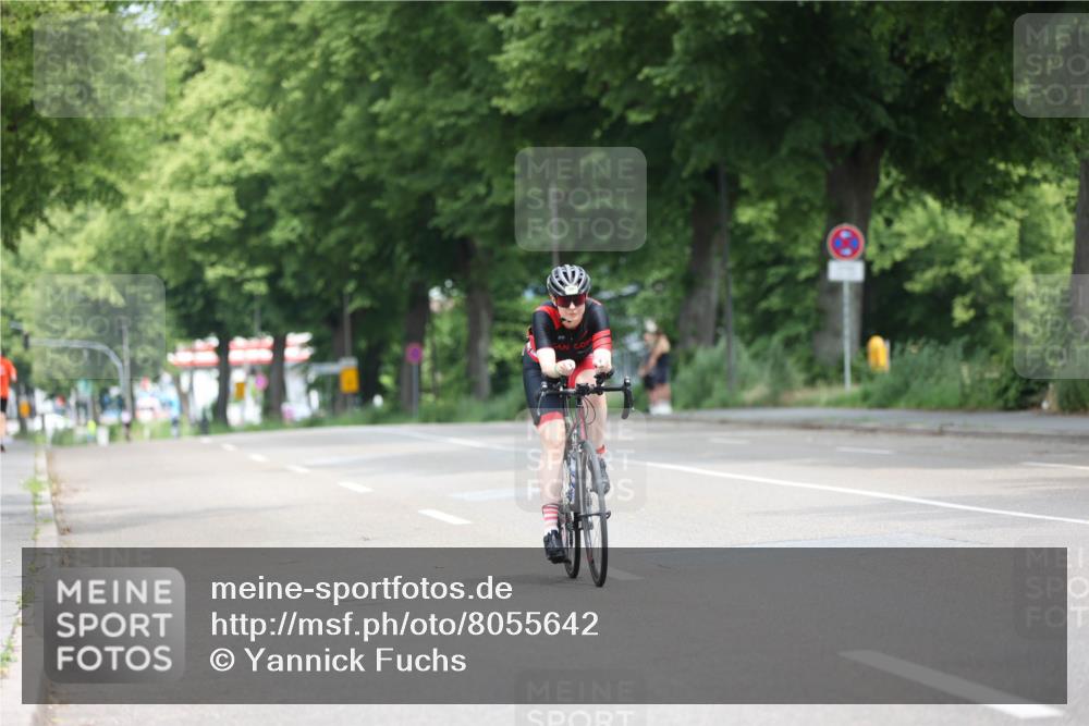 15.06.2025 - 7 Türme Triathlon Yannick Fuchs http://msf.ph/oto/8055642 15.06.2025 11:09:28 Radfahren  meine-sportfotos.de