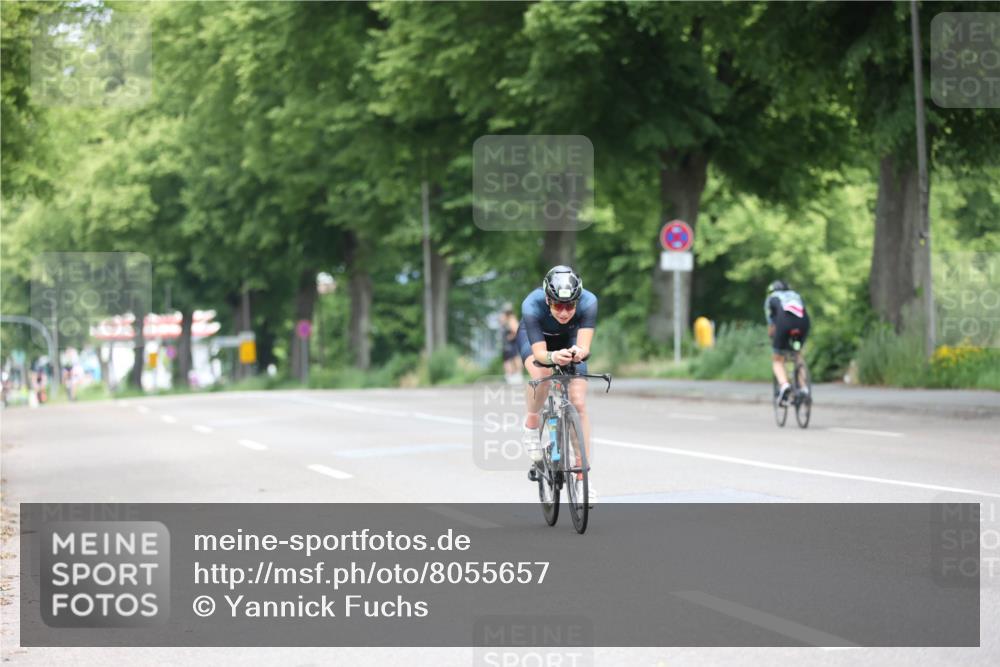 15.06.2025 - 7 Türme Triathlon Yannick Fuchs http://msf.ph/oto/8055657 15.06.2025 11:10:20 Radfahren  meine-sportfotos.de