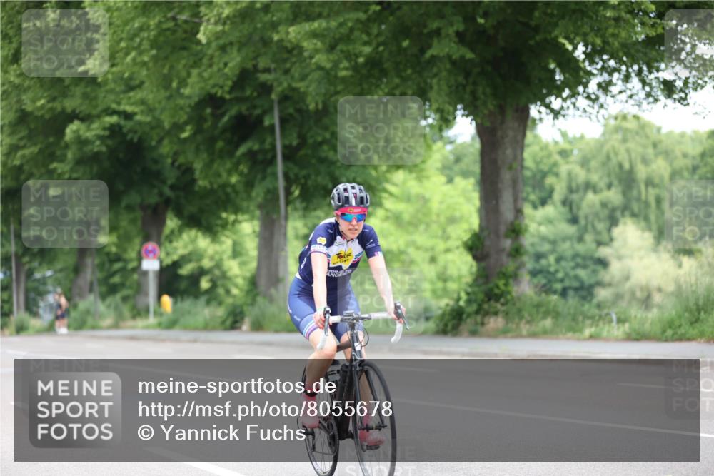 15.06.2025 - 7 Türme Triathlon Yannick Fuchs http://msf.ph/oto/8055678 15.06.2025 11:10:33 Radfahren  meine-sportfotos.de