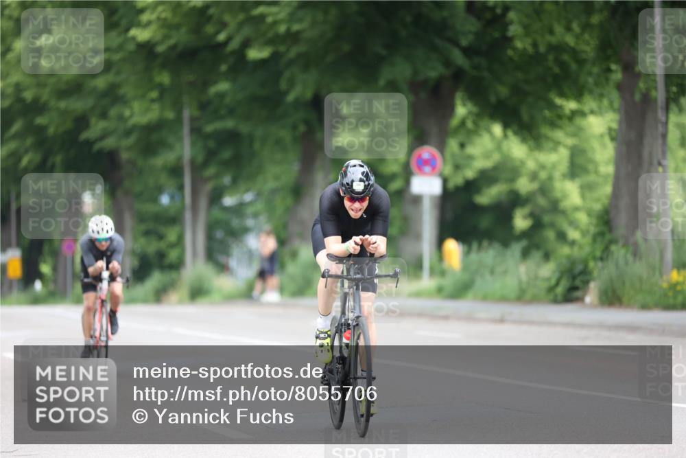 15.06.2025 - 7 Türme Triathlon Yannick Fuchs http://msf.ph/oto/8055706 15.06.2025 11:11:13 Radfahren  meine-sportfotos.de