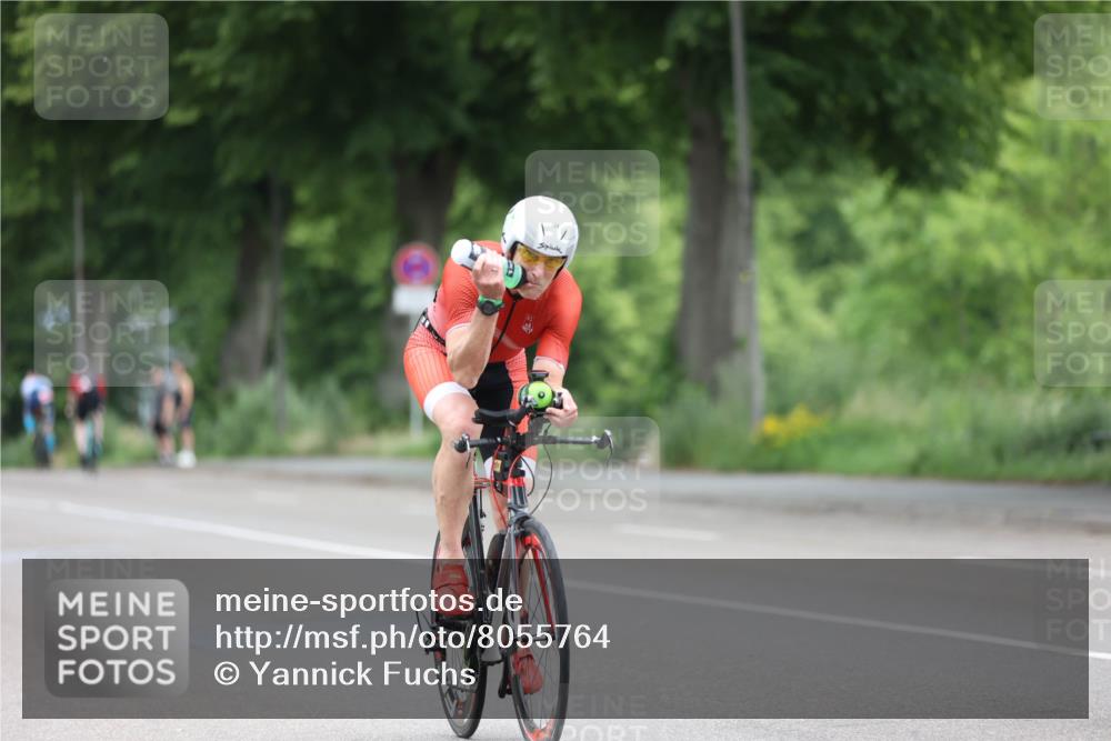 15.06.2025 - 7 Türme Triathlon Yannick Fuchs http://msf.ph/oto/8055764 15.06.2025 11:11:37 Radfahren  meine-sportfotos.de