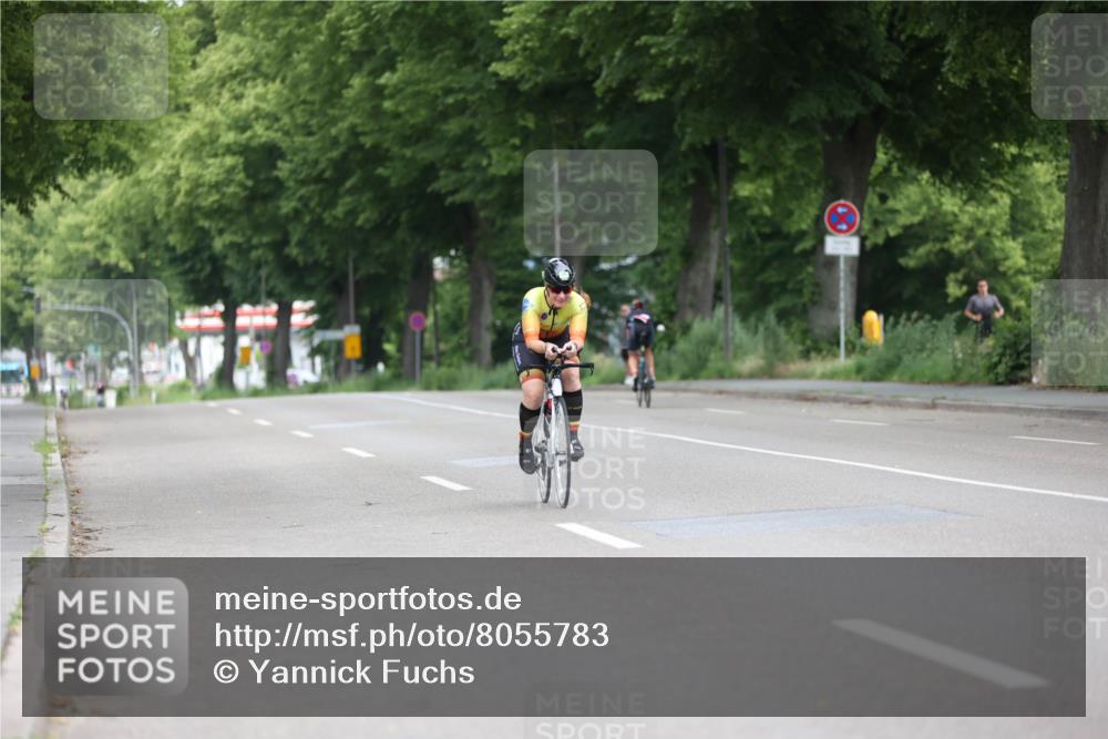 15.06.2025 - 7 Türme Triathlon Yannick Fuchs http://msf.ph/oto/8055783 15.06.2025 11:11:56 Radfahren  meine-sportfotos.de