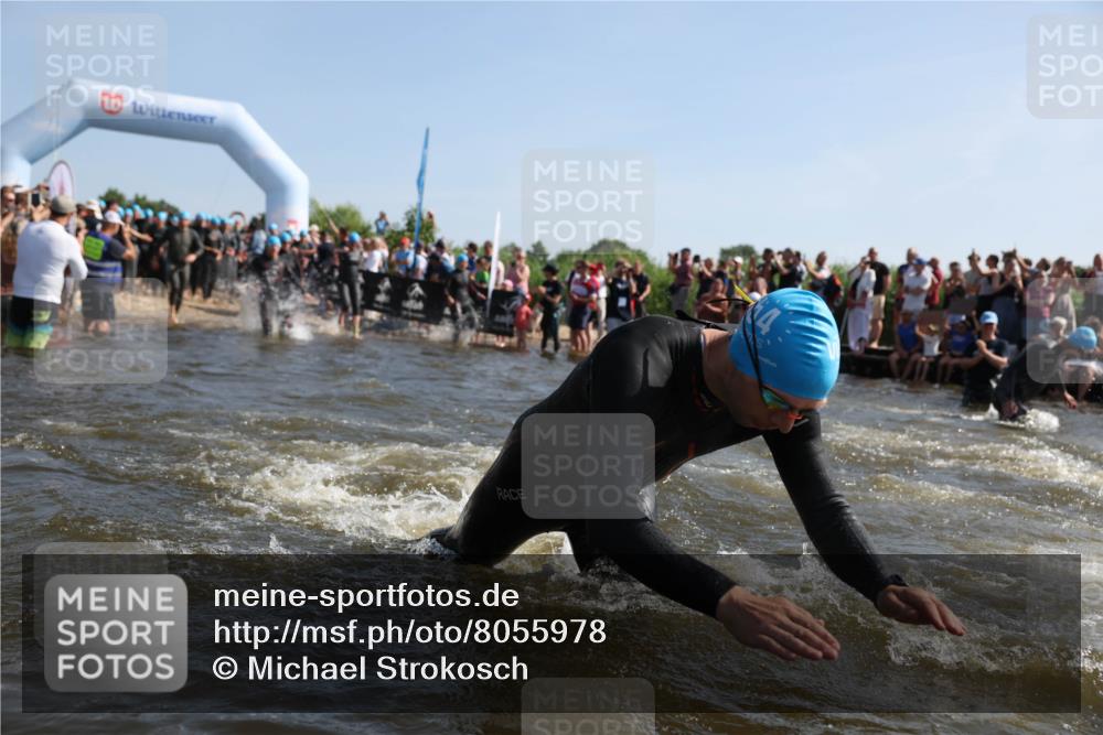 22.06.2025 - Viking Triathlon Michael Strokosch http://msf.ph/oto/8055978 22.06.2025 10:01:08 Schwimmen 12, 50, 63, 113, 124, 131, 147, 236, 294, 330, 347, 350, 443, 458, 488 meine-sportfotos.de