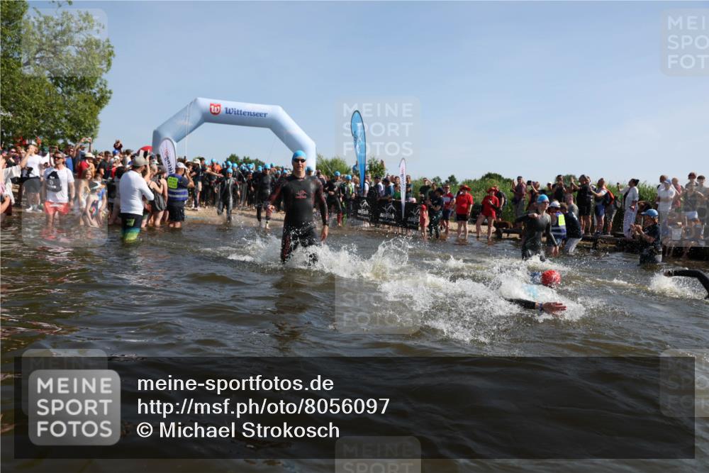 22.06.2025 - Viking Triathlon Michael Strokosch http://msf.ph/oto/8056097 22.06.2025 10:01:43 Schwimmen 19, 33, 170, 272, 310, 320, 344, 399, 438, 461, 496, 507, 555, 604, 626 meine-sportfotos.de