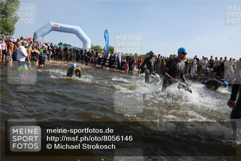 22.06.2025 - Viking Triathlon Michael Strokosch http://msf.ph/oto/8056146 22.06.2025 10:01:56 Schwimmen 3, 17, 80, 91, 125, 158, 271, 278, 299, 304, 355, 435, 449, 551, 618 meine-sportfotos.de