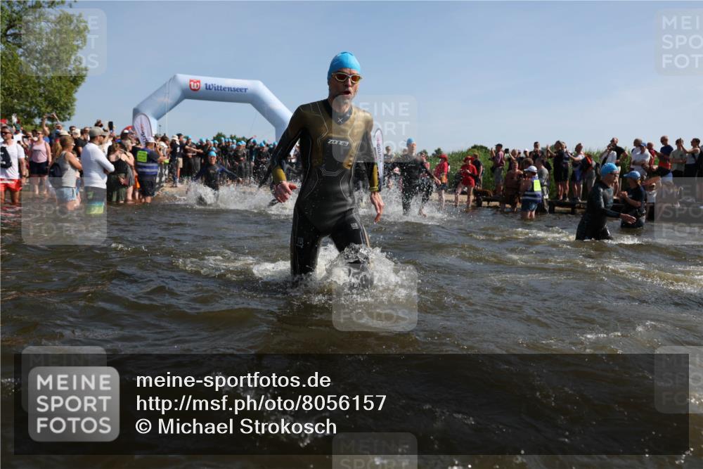 22.06.2025 - Viking Triathlon Michael Strokosch http://msf.ph/oto/8056157 22.06.2025 10:01:59 Schwimmen 3, 17, 80, 91, 127, 137, 278, 299, 304, 365, 415, 435, 449, 551, 618 meine-sportfotos.de