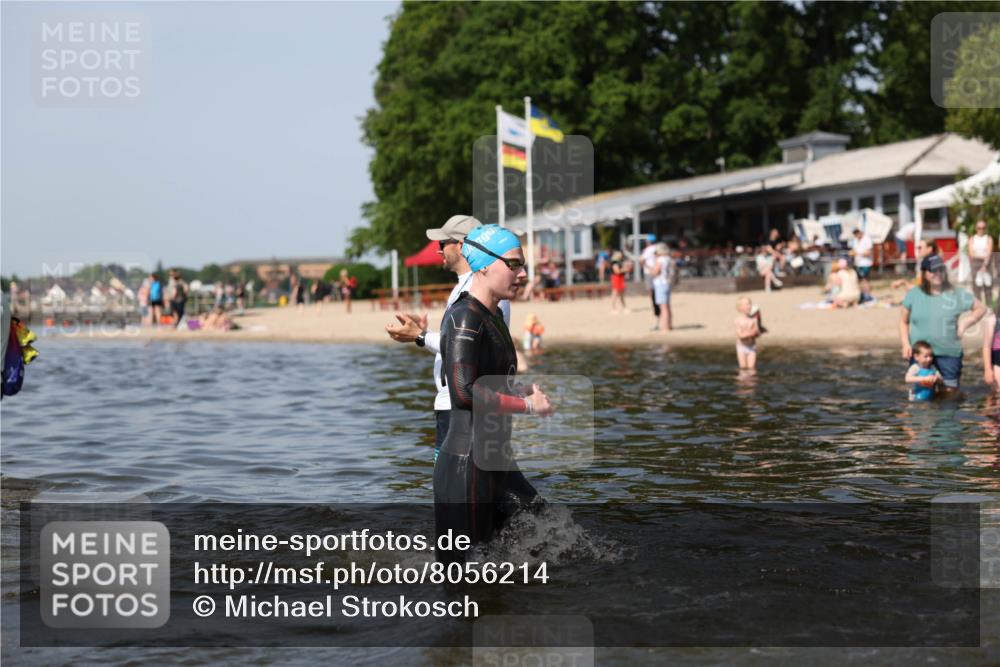 22.06.2025 - Viking Triathlon Michael Strokosch http://msf.ph/oto/8056214 22.06.2025 10:30:11 Schwimmen 132, 175, 203, 374, 381, 491, 626, 643 meine-sportfotos.de