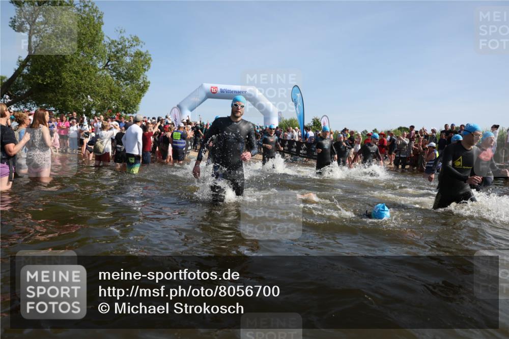 22.06.2025 - Viking Triathlon Michael Strokosch http://msf.ph/oto/8056700 22.06.2025 10:05:20 Schwimmen 57, 59, 61, 138, 171, 172, 228, 314, 346, 389, 418, 437, 536, 601, 655 meine-sportfotos.de