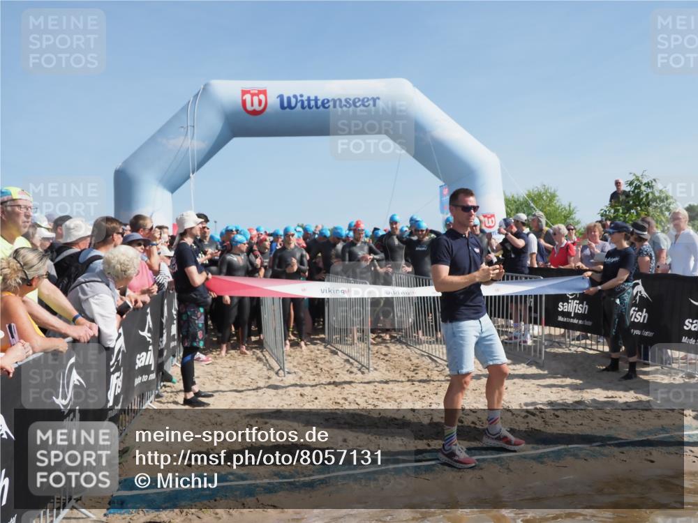 22.06.2025 - Viking Triathlon MichiJ http://msf.ph/oto/8057131 22.06.2025 09:55:50 Schwimmen  meine-sportfotos.de