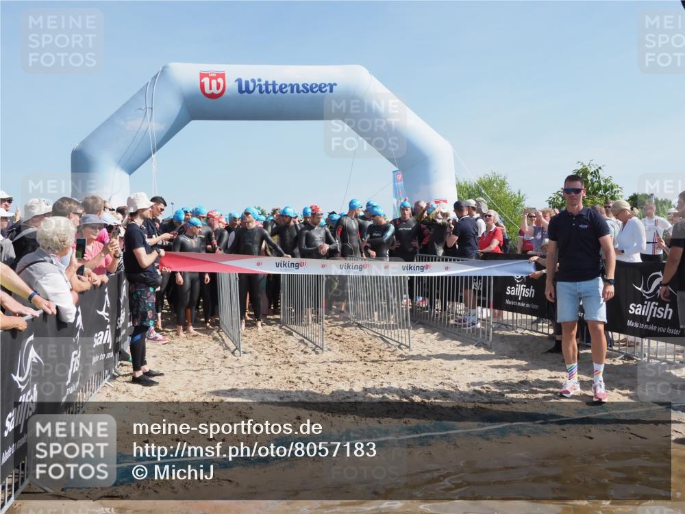 22.06.2025 - Viking Triathlon MichiJ http://msf.ph/oto/8057183 22.06.2025 09:55:58 Schwimmen  meine-sportfotos.de