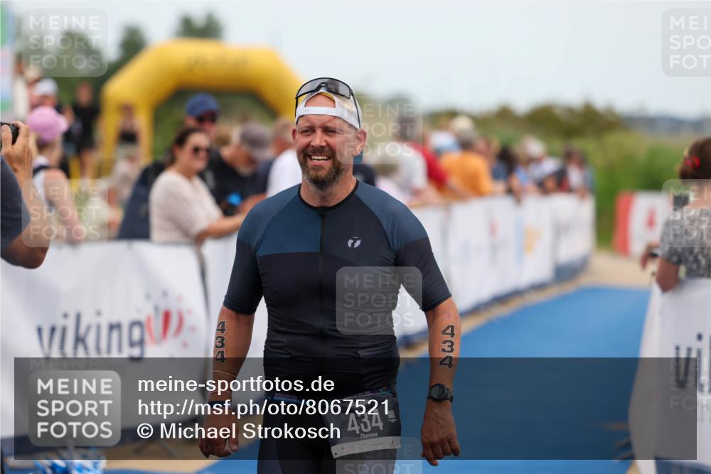 22.06.2025 - Viking Triathlon Michael Strokosch http://msf.ph/oto/8067521 22.06.2025 15:02:27 Ziel 434 meine-sportfotos.de