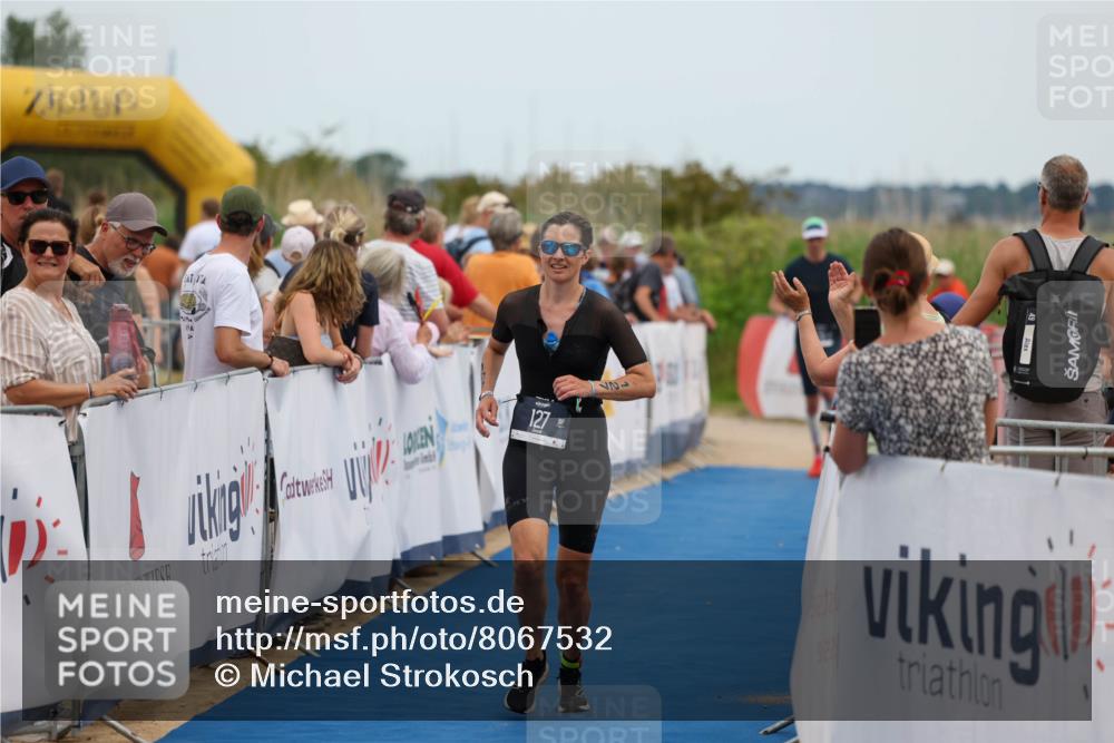 22.06.2025 - Viking Triathlon Michael Strokosch http://msf.ph/oto/8067532 22.06.2025 15:02:40 Ziel 127, 529 meine-sportfotos.de