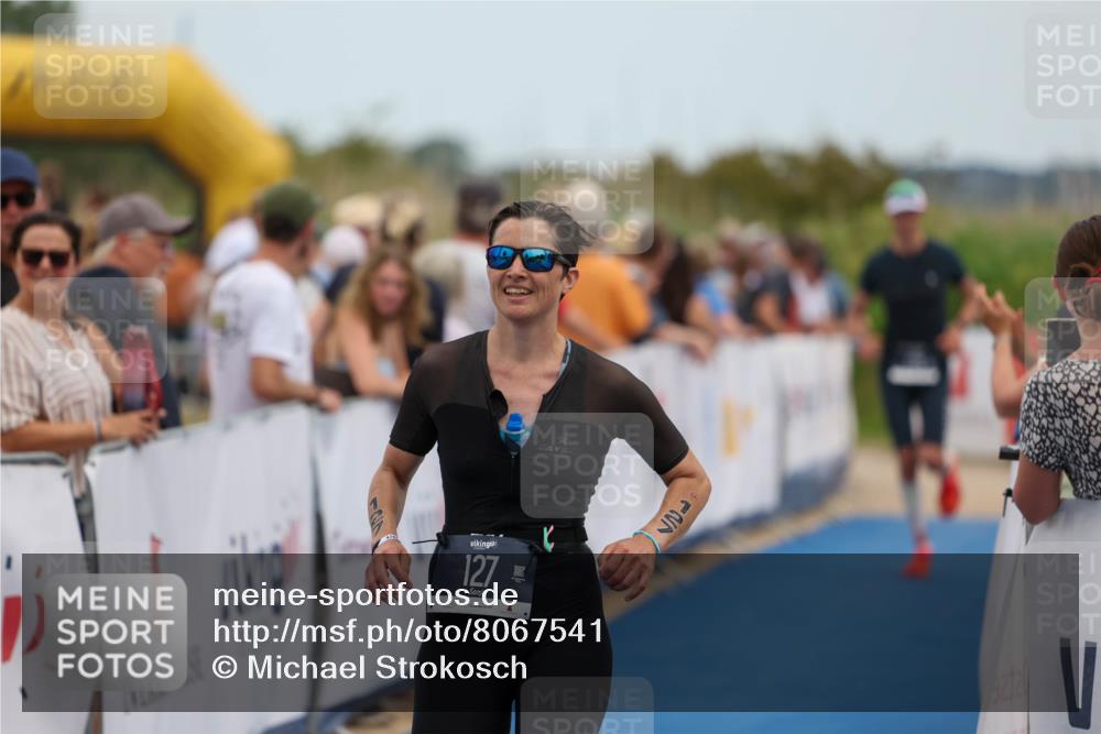 22.06.2025 - Viking Triathlon Michael Strokosch http://msf.ph/oto/8067541 22.06.2025 15:02:41 Ziel 127, 529 meine-sportfotos.de