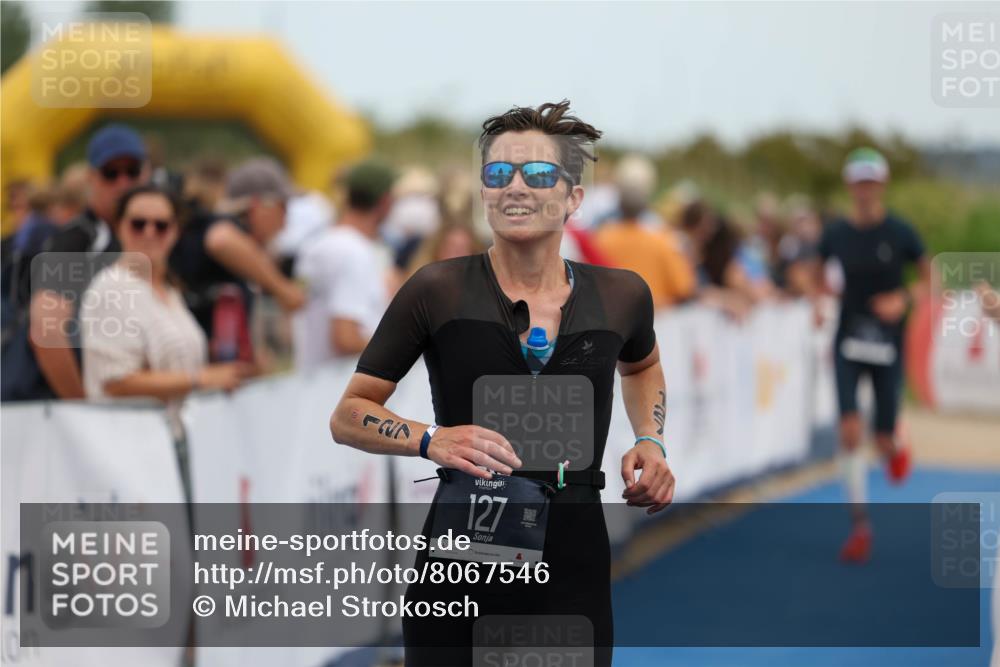 22.06.2025 - Viking Triathlon Michael Strokosch http://msf.ph/oto/8067546 22.06.2025 15:02:42 Ziel 127, 529 meine-sportfotos.de