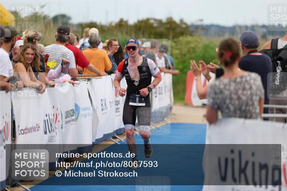 22.06.2025 - Viking Triathlon Michael Strokosch http://msf.ph/oto/8067593 22.06.2025 15:02:49 Ziel 8, 529 meine-sportfotos.de