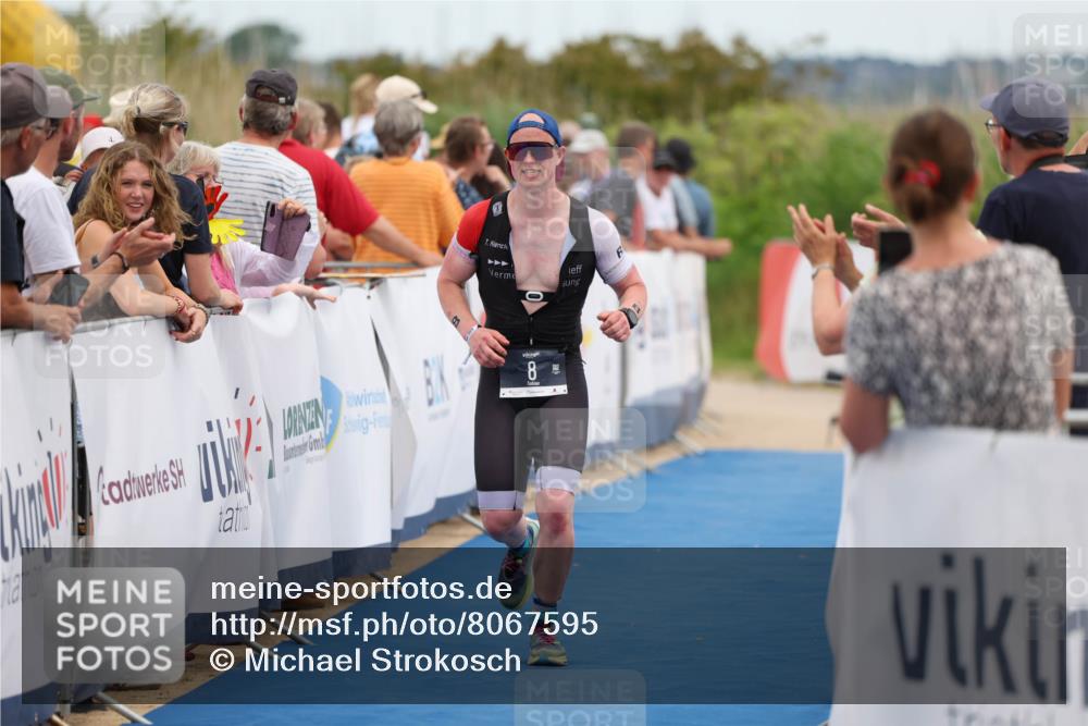 22.06.2025 - Viking Triathlon Michael Strokosch http://msf.ph/oto/8067595 22.06.2025 15:02:49 Ziel 8, 529 meine-sportfotos.de