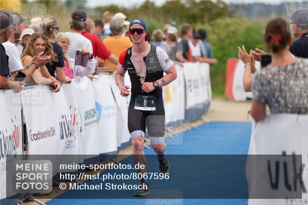 22.06.2025 - Viking Triathlon Michael Strokosch http://msf.ph/oto/8067596 22.06.2025 15:02:50 Ziel 8, 529 meine-sportfotos.de