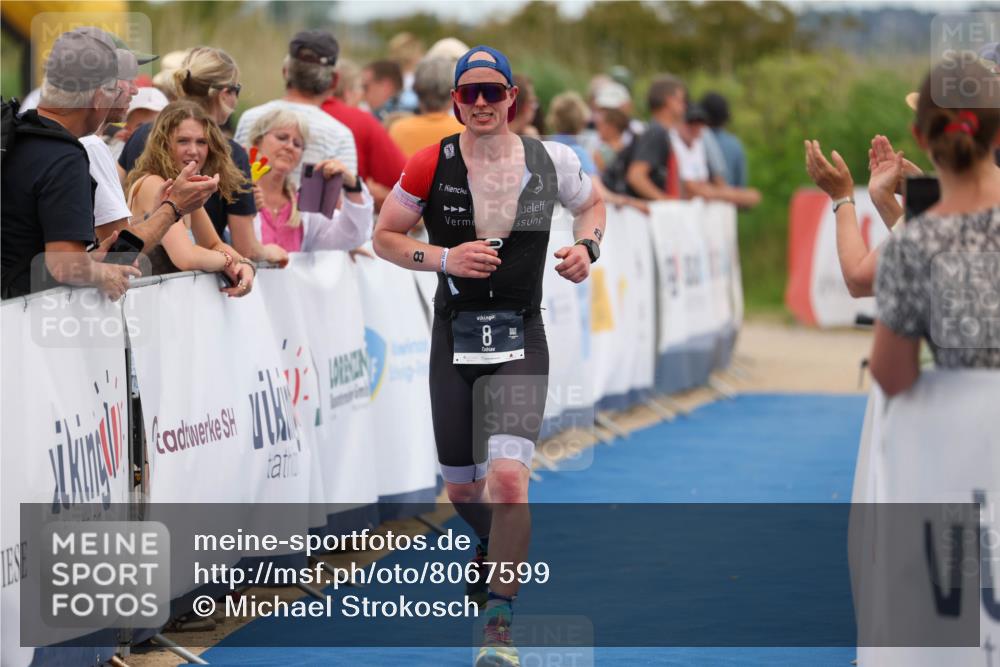 22.06.2025 - Viking Triathlon Michael Strokosch http://msf.ph/oto/8067599 22.06.2025 15:02:50 Ziel 8, 529 meine-sportfotos.de