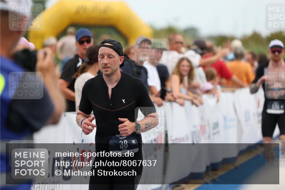 22.06.2025 - Viking Triathlon Michael Strokosch http://msf.ph/oto/8067637 22.06.2025 15:03:20 Ziel 19, 38, 536 meine-sportfotos.de