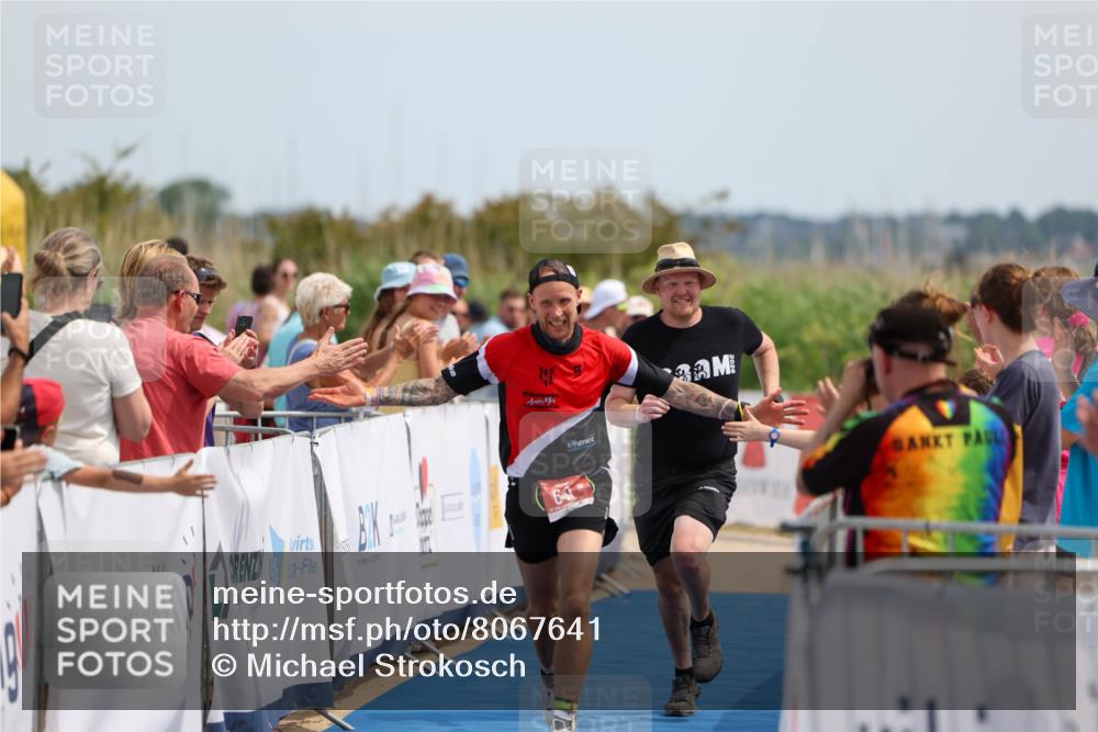 22.06.2025 - Viking Triathlon Michael Strokosch http://msf.ph/oto/8067641 22.06.2025 14:09:44 Ziel 641 meine-sportfotos.de